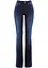 Jeans modellanti bootcut, vita media, bonprix
