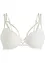 Reggiseno con coppe preformate, ferretto e accessorio dorato, BODYFLIRT