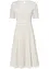 Abito in pizzo con inserto a uncinetto, bonprix