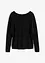 Maglia a maniche lunghe in misto viscosa morbido, bonprix