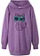 Abito in felpa oversize in puro cotone biologico, bonprix