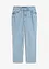 Jeans cropped straight, a vita media, bonprix