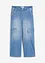 Jeans cargo cropped, a vita media, John Baner JEANSWEAR