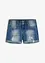 Shorts di jeans, a vita media, bonprix