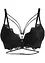 Reggiseno push-up con ferretto e dettagli decorativi, bonprix