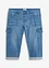 Jeans cropped con cinta comoda loose fit, straight, John Baner JEANSWEAR