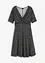 Abito in morbido jersey misto viscosa con drappeggio, bonprix