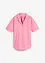Camicetta casual oversize in misto lino leggero, bonprix