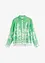Camicetta in satin fluente con fondo asimmetrico, bonprix