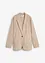 Blazer leggero in misto lino sostenibile, loose fit, bpc bonprix collection