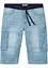 Bermuda lunghi in jeans, loose fit, bonprix