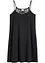 Camicia da notte con spalline sottili e dorso in pizzo, bonprix