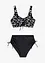 Bikini a bustier (set 2 pezzi) con tasche portaprotesi, bonprix