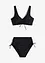 Bikini a bustier (set 2 pezzi) con tasche portaprotesi, bonprix