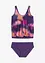 Tankini oversize (set 2 pezzi) in poliammide riciclata, bpc bonprix collection