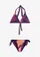 Bikini all'americana double face (set 2 pezzi) in poliammide riciclata, bpc bonprix collection