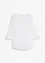 Blusa a maniche lunghe con scollo a V in viscosa fluente, bonprix