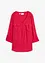 Blusa a maniche lunghe con scollo a V in viscosa fluente, bonprix
