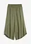Pantaloni culotte al polpaccio in viscosa, bonprix