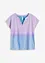 Maglia serafino con effetto ombré, bonprix