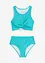 Bikini a bustier (set 2 pezzi) in poliammide riciclata, bonprix