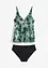 Tankini (set 2 pezzi) in poliammide riciclata, bonprix