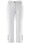 Jeans capri, a vita media, bonprix