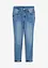Jeans skinny cropped, vita media, bonprix