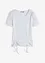 T-shirt a coste in puro cotone biologico, bonprix