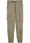 Pantaloni cargo elasticizzati con elastico in vita, regular fit, bonprix