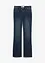 Jeans elasticizzati bootcut, a vita media, bonprix
