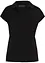 Maglia con colletto polo aperto, bonprix