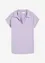 Maglia con colletto polo aperto, bonprix