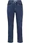 Jeans elasticizzati cropped straight, a vita media, bonprix
