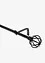 Bastone per tenda allungabile con terminale sferico, bonprix