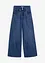 Jeans wide leg, a vita alta, bonprix