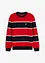 Maglione in color block con cotone riciclato, bonprix