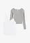 Top e maglia (set 2 pezzi), bonprix