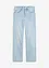 Jeans wide leg a vita alta, bonprix