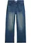 Jeans elasticizzati wide leg, loose fit, bonprix