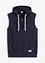 Gilet in felpa con zip e cappuccio, bonprix