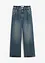 Jeans wide leg a vita alta, bonprix