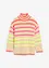 Maglione oversize con righe neon, bonprix