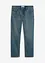 Jeans elasticizzati con cotone riciclato loose fit, straight, bonprix