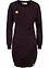 Abito in maglia fine sciancrato, bonprix