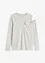 Maglia a maniche lunghe con cut-out, bonprix