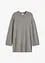 Maglione lungo in filato fine con spacchi laterali in misto viscosa, bonprix