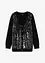 Cardigan con paillettes, bonprix