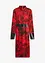 Abito di jersey con inserti in similpelle, bonprix