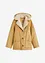 Giacca shearling con cappuccio, bonprix